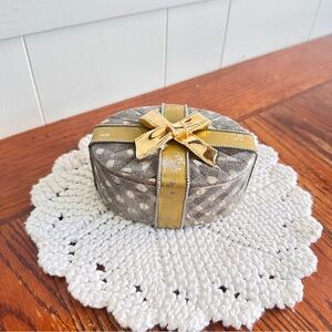 Godinger Silver Box with Gold Ribbon